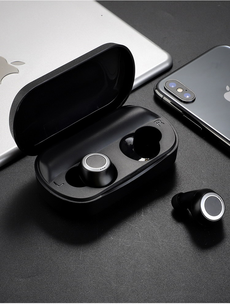 Portable Mini Earbuds with Power Bank