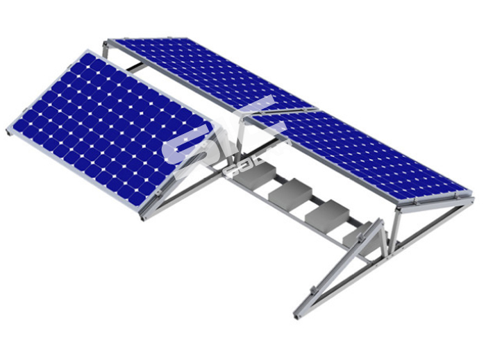 East-West PV ballast system