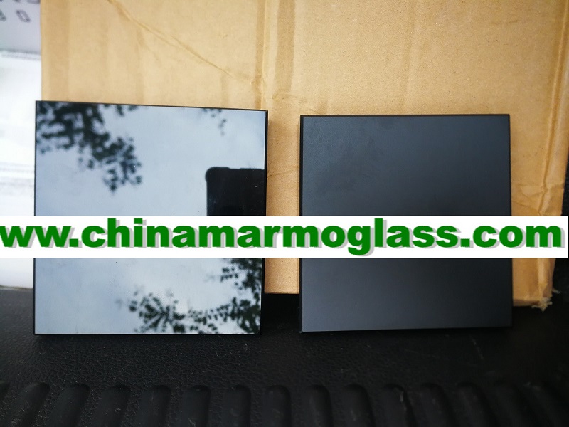 Honed Surface of Black Nano Crystallized Glass Honed Surface of Black Nano Crystallized Glass
