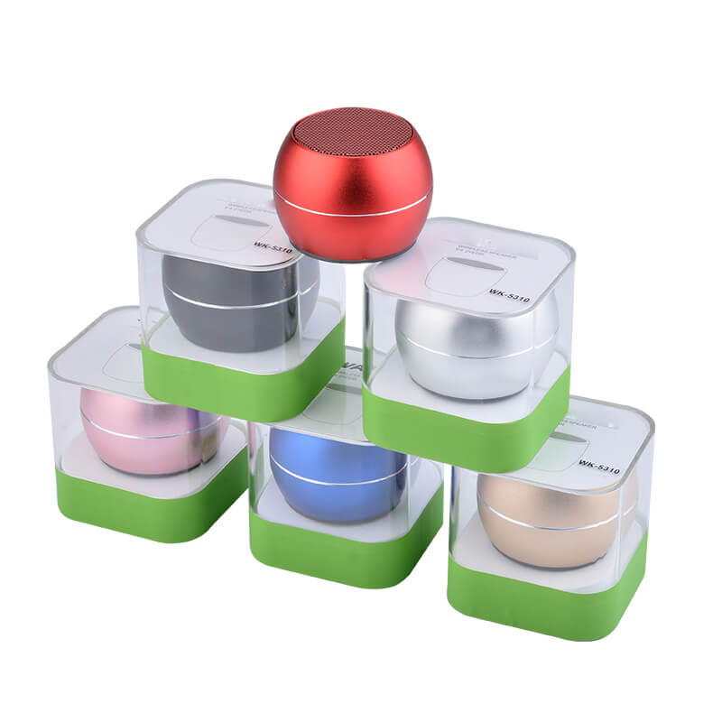 small round bluetooth speaker