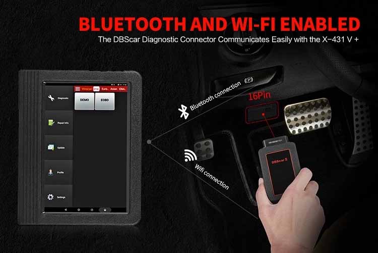 Launch X431 V+ Bluetooth Scanner Tools 