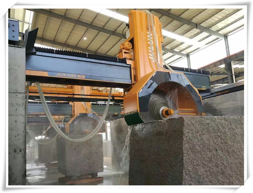 granite block cutting
