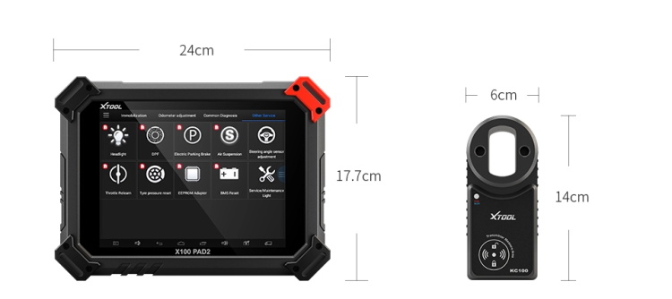 Xtool X100 auto key programming tool