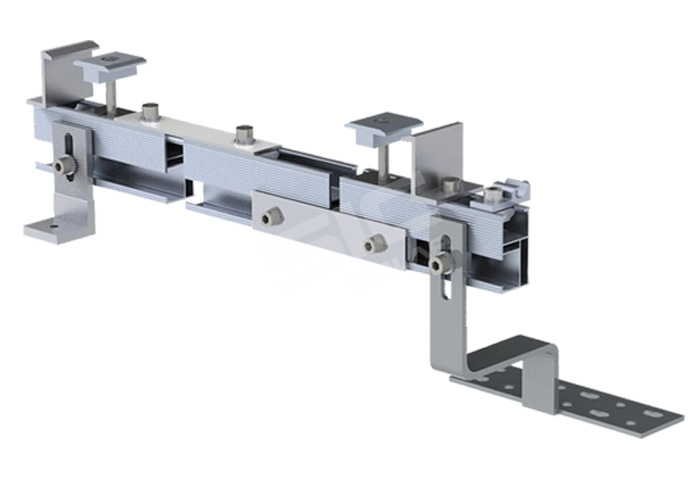 Rail splice for solar panel mounting rail