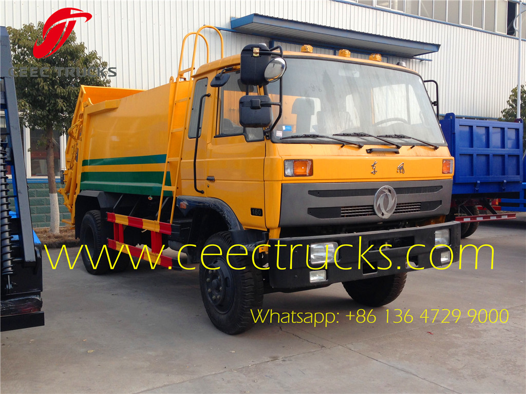 Dongfeng 9000 liters compactor garbage trucks Dongfeng 9000 liters compactor garbage trucks