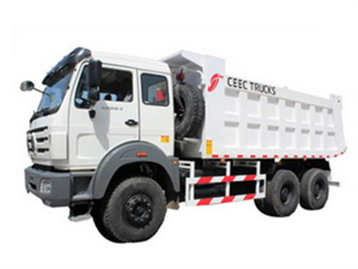 beiben 2534 tipper truck