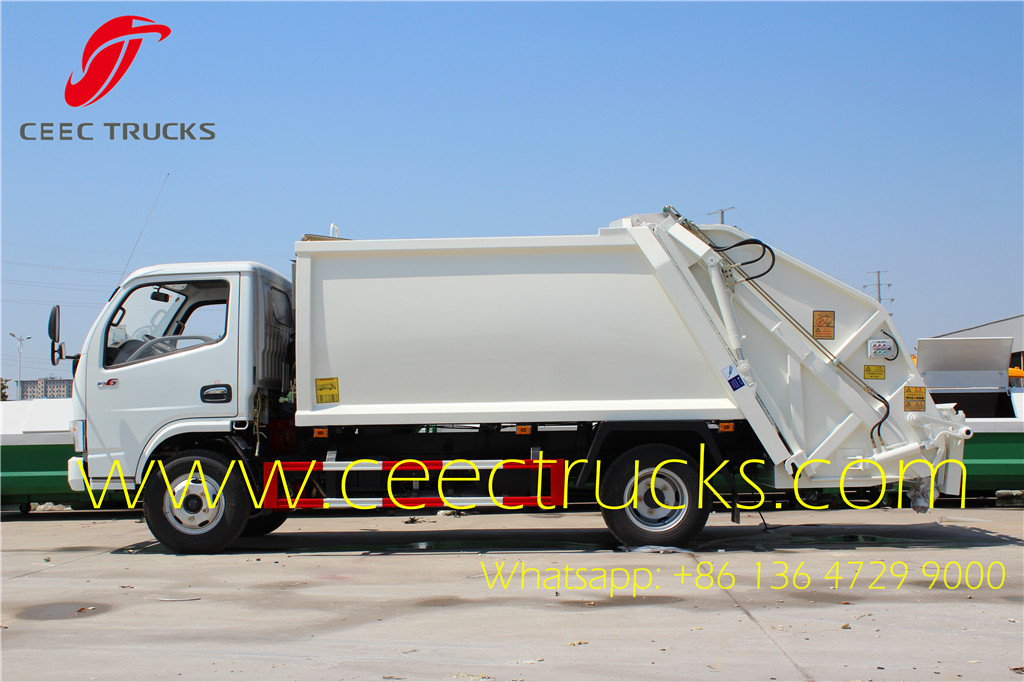 Dongfeng 5000 liters refuse compressed truck