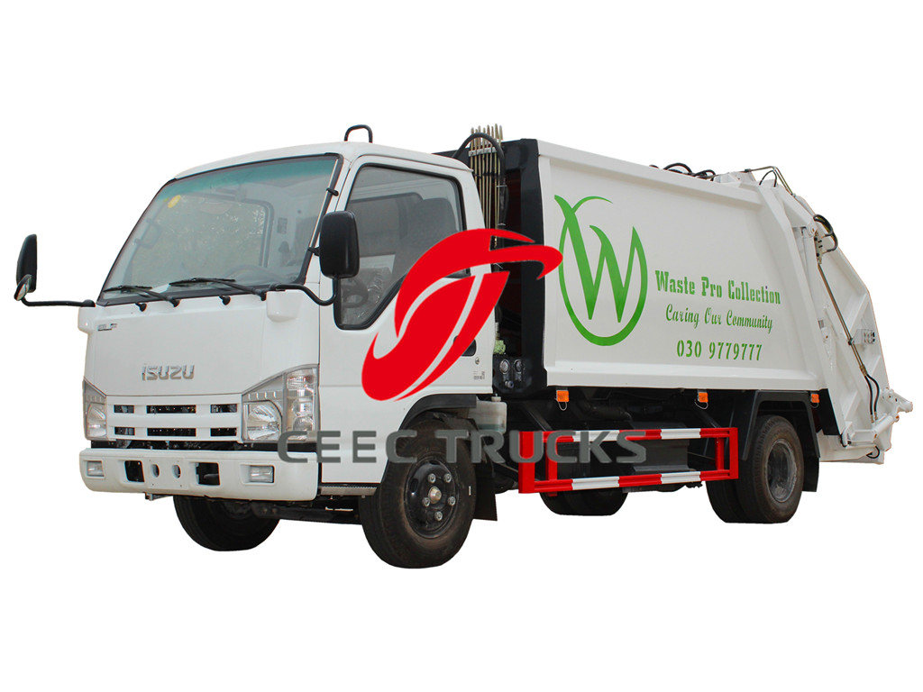 ISUZU 6000 liters refuse compressed truck sale ISUZU 6000 liters refuse compressed truck sale