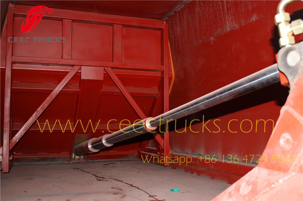 Myanmar 10-12CBM compressed refuse truck up body Myanmar 10-12CBM compressed refuse truck up body