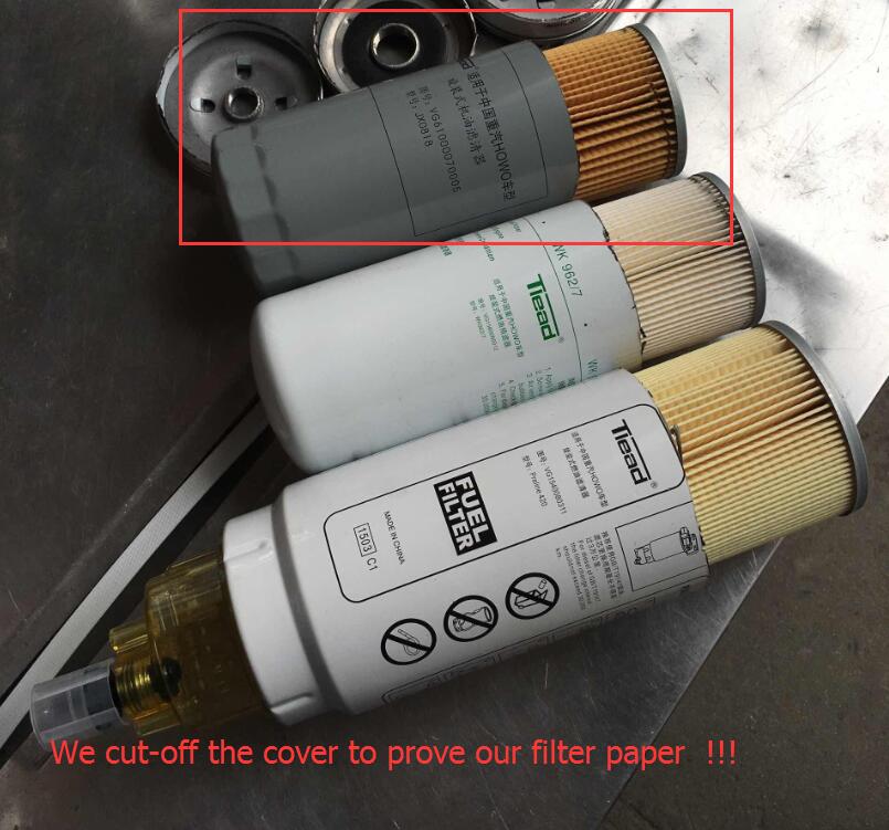 HOWO oil filter HOWO oil filter