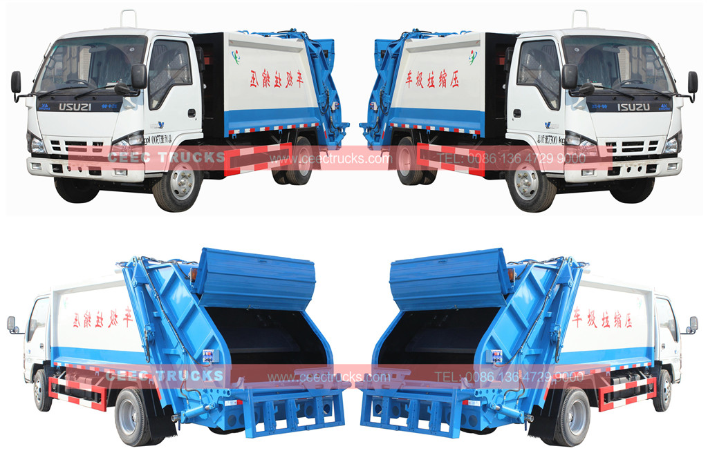 ISUZU garbage compactor truck