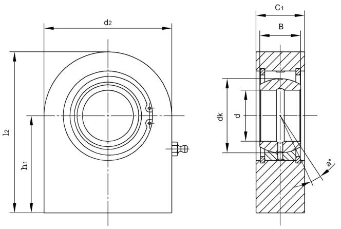 Hydraulic Rod Ends SF70ES