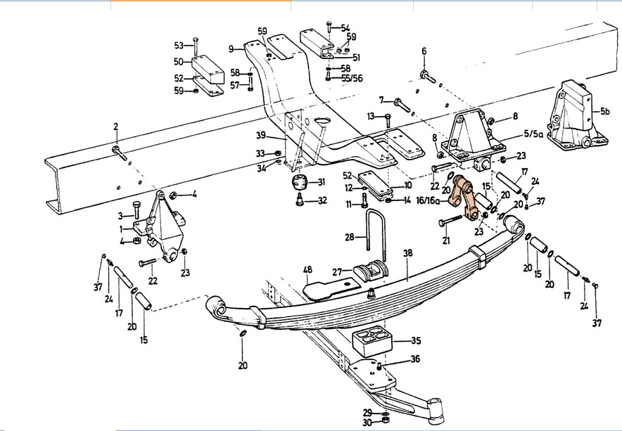 SINOTRUK Front Spring Hanger WG9770520038