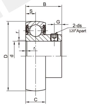 Zinc Alloy Bearing K005