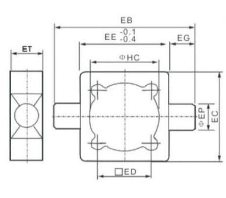 Central Trunnion Mounting ISO-TC40