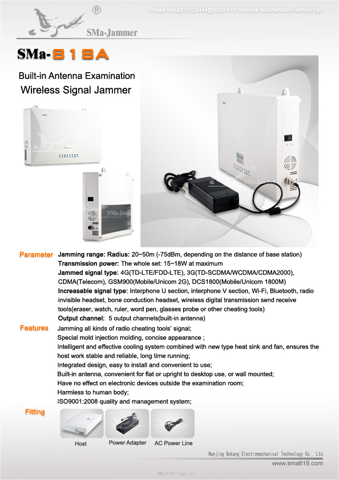 Wireless Mobile Signal Jammer
