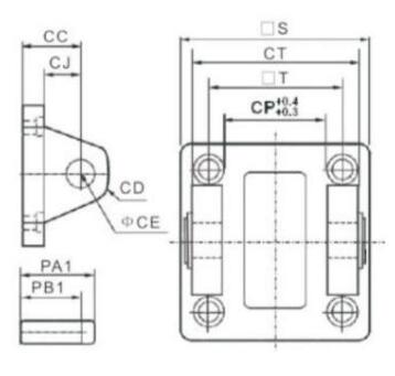 Rear Clevis Mounting ISO-CB32