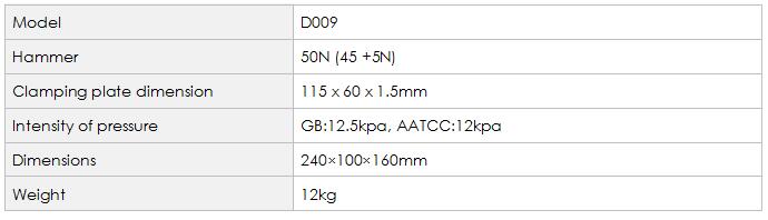 D009 Perspiration Tester - Perspirometer