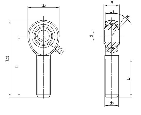 racing rod ends M5