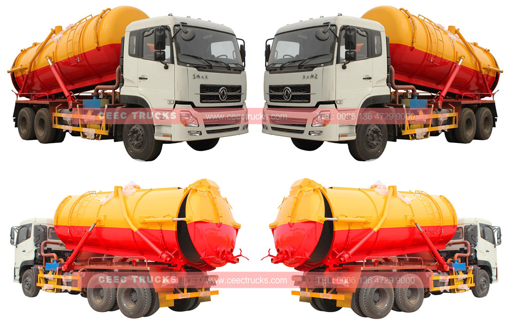 Dongfeng 16cbm cesspool truck