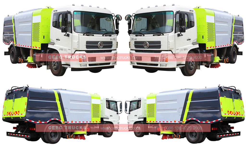 CEEC 12cbm road sweeper truck dongfeng