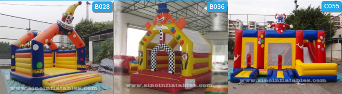 clown inflatable bouncy castle