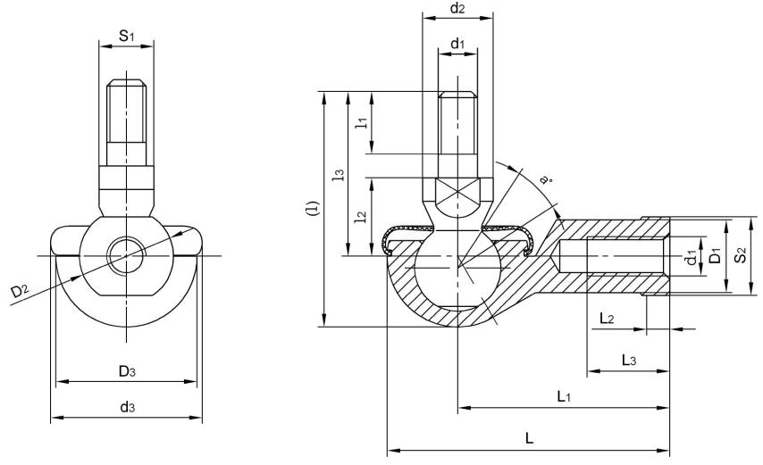 Ball Joints SQ10-RS Ball Joints SQ10-RS