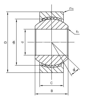 Stainless Steel Spherical Plain Bearings SGE20C