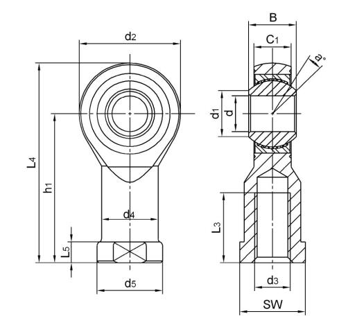 Rod Ends CHS5