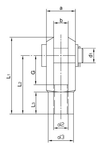 Rod Clevis Y DIN71751