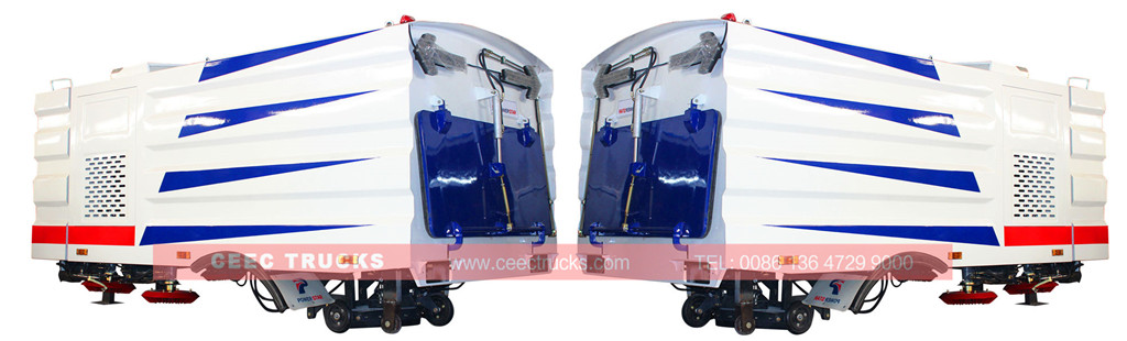 Road sweeper kit 5cbm golden color