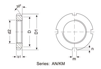 LOCK NUTS KM05