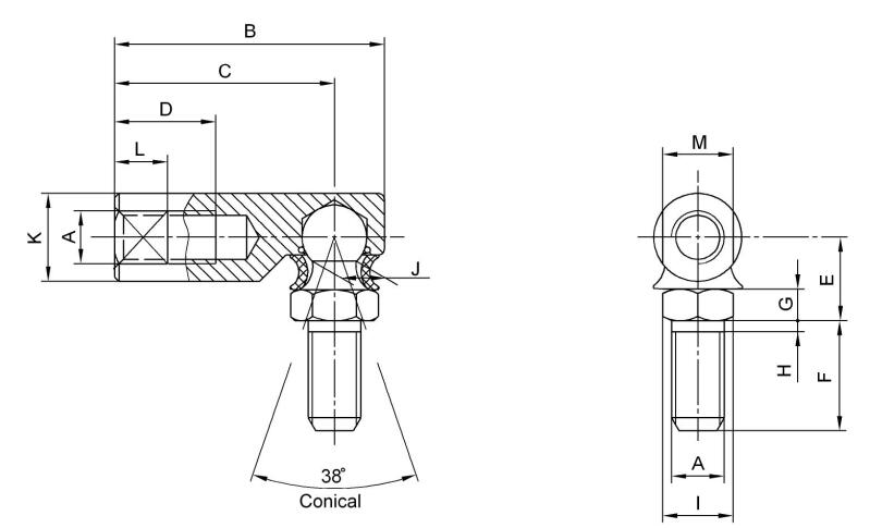 R107G Ball Joints R107G Ball Joints