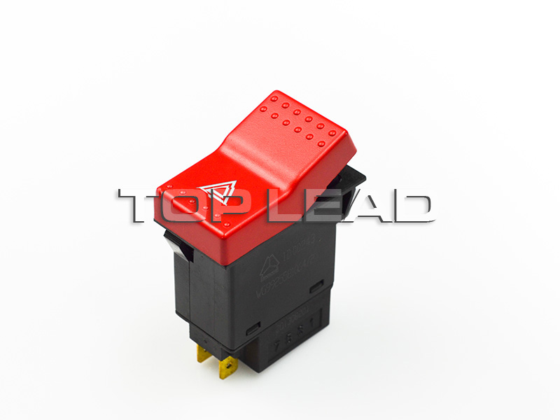 SINOTRUK HOWO Parts Emergency Alarm Switch WG9925581064 SINOTRUK HOWO Parts Emergency Alarm Switch WG9925581064
