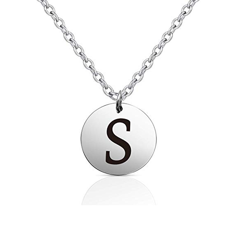 Factory Wholesale Cut Out Initial Women Jewelry Letter Custom Personalized Jewelry Stainless Steel Silver Plated Alphabet Pendants Factory Wholesale Cut Out Initial Women Jewelry Letter Custom Personalized Jewelry Stainless Steel Silver Plated Alphabet Pendants