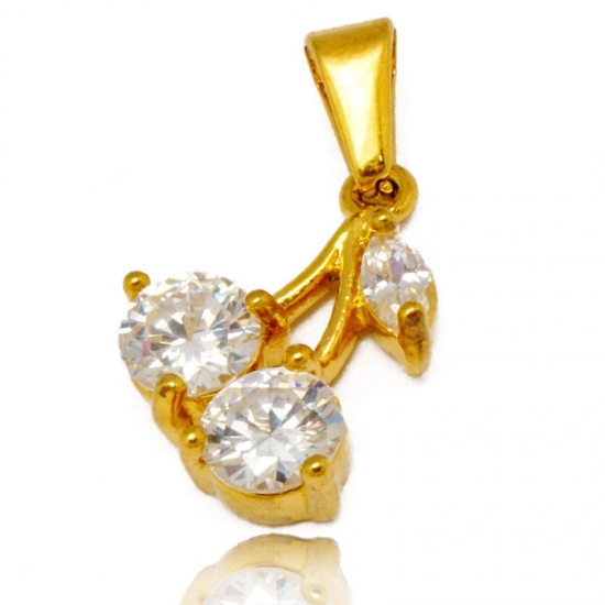cz cherry pendant cz cherry pendant