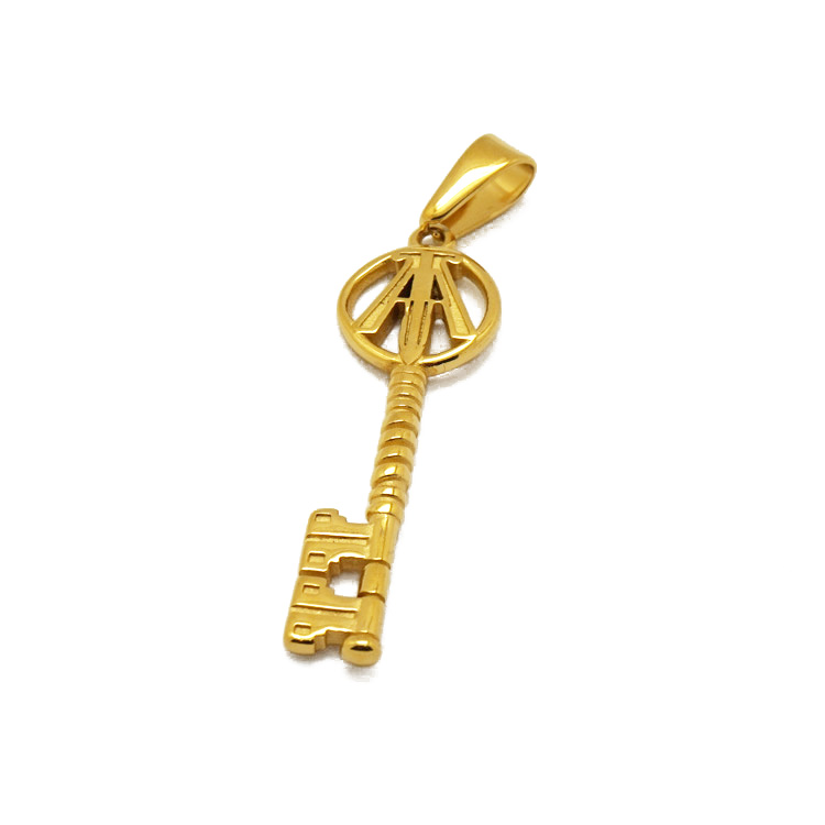 High Polished Unique Design Custom Stainless Steel Women Jewelry Manufacturers Jewelry Wholesale 18k Gold Plate Pendant