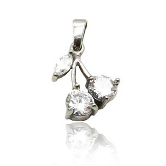 Silver zircon pendant Silver zircon pendant