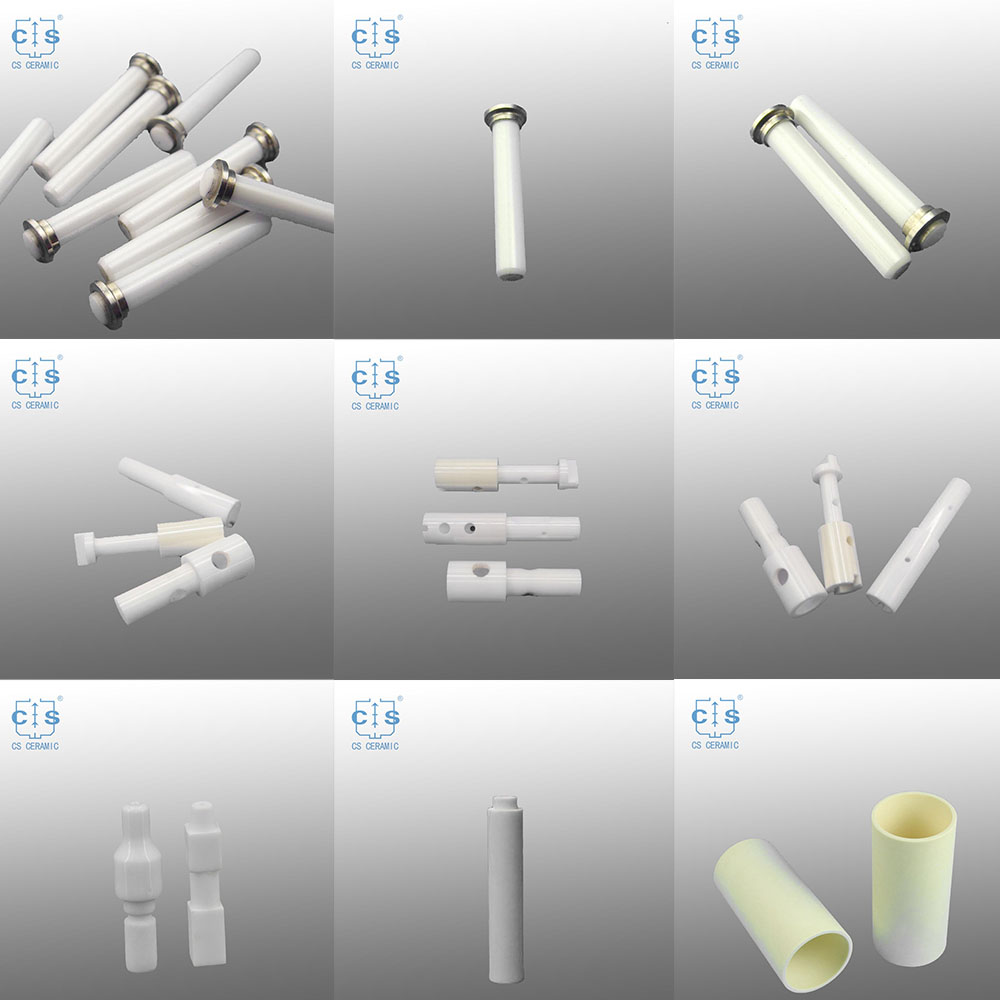 High Pressure 99% Alumina Ceramic Plunger Piston Pumps For 