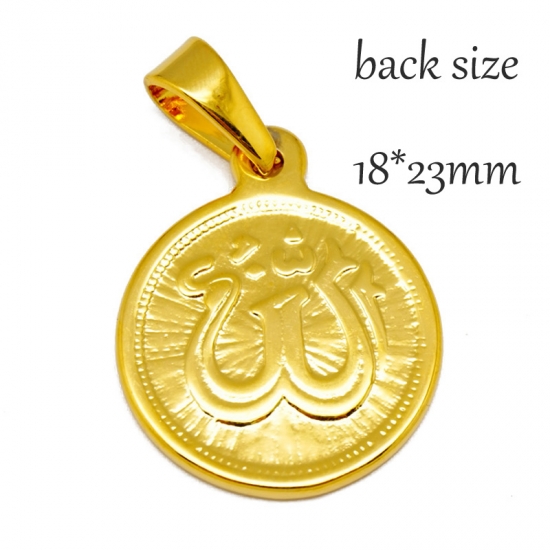 Religious Men Round Pendant