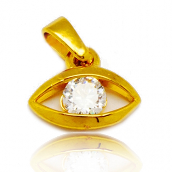 cz eye pendant cz eye pendant