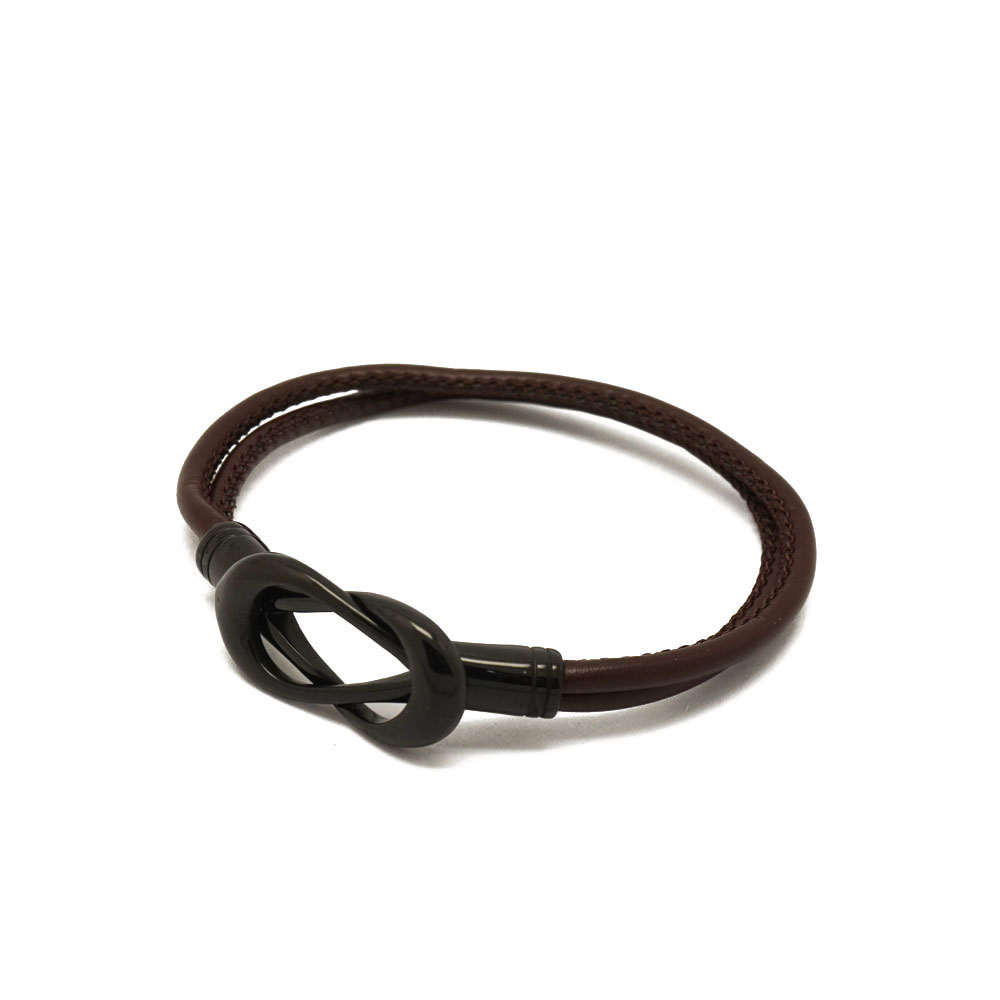 China Supply Wholesale Custom Personalized Made Mens Stainless Steel Leather Bracelets China Supply Wholesale Custom Personalized Made Mens Stainless Steel Leather Bracelets