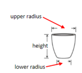 Alumina ceramic size details 