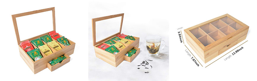 bamboo tea box