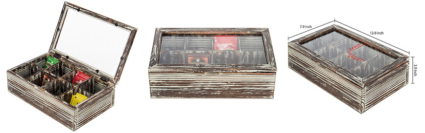 wood tea box wood tea box