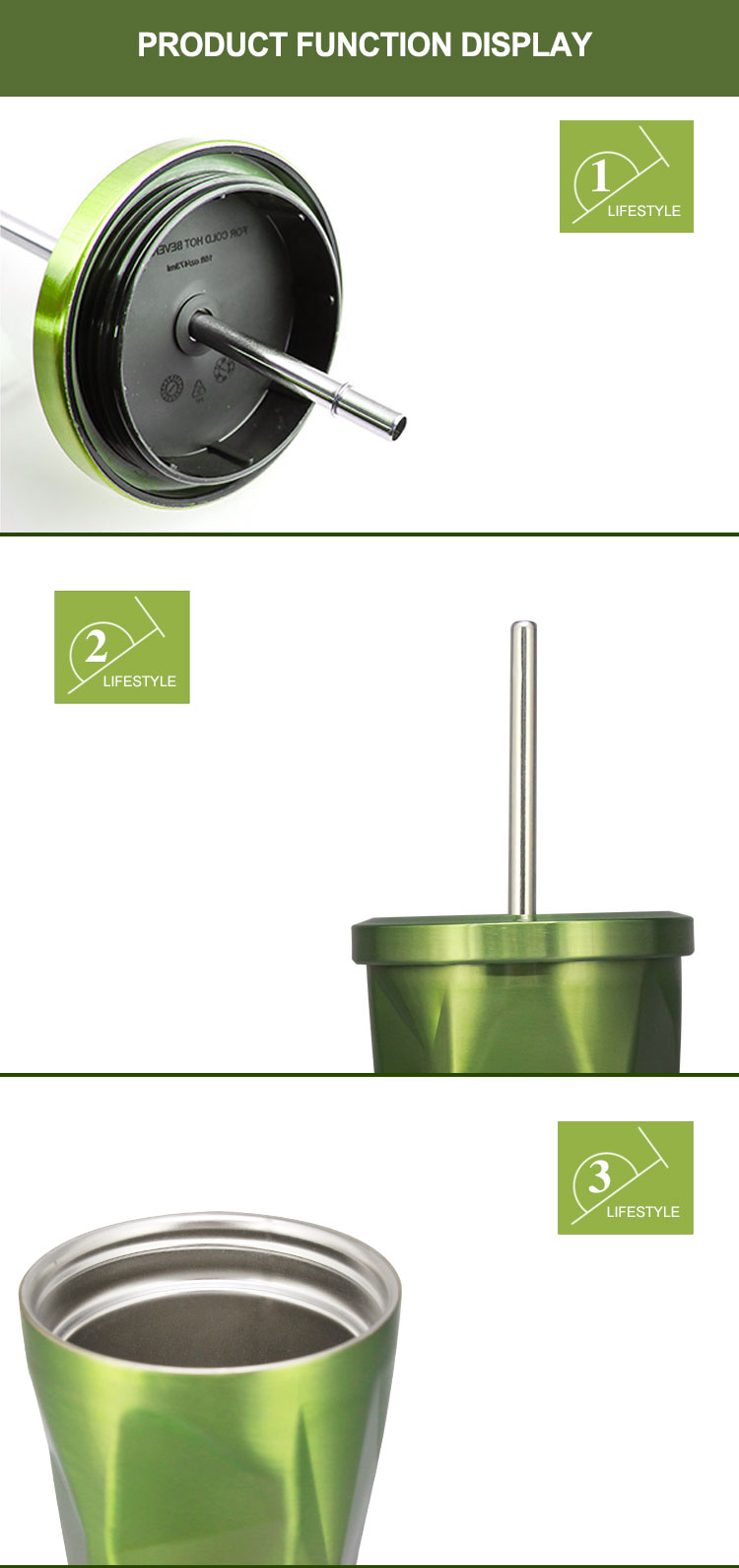 Cup With Drinking Straw Cup With Drinking Straw