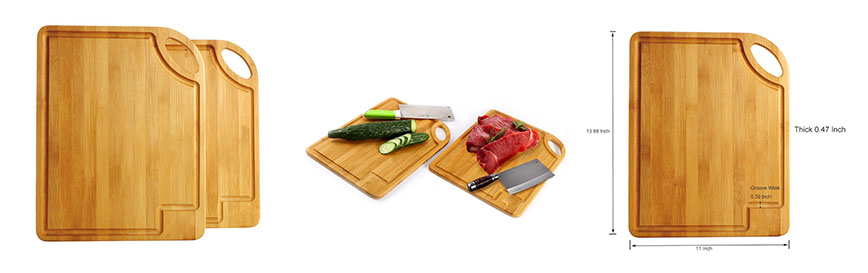 bamboo cutting board set