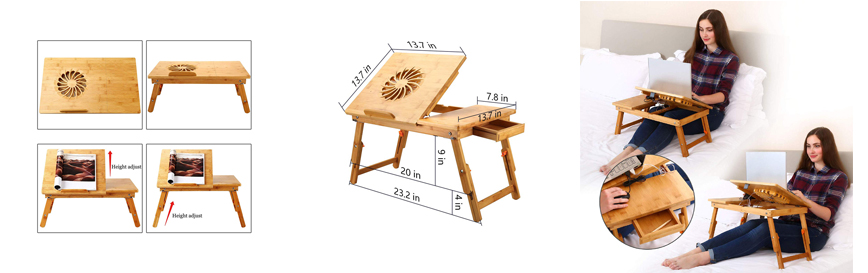 Bamboo Laptop Desk Serving Tray Bamboo Laptop Desk Serving Tray