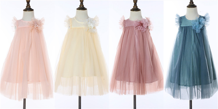 sleeveless flower girl dresses