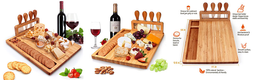 bamboo cheese board